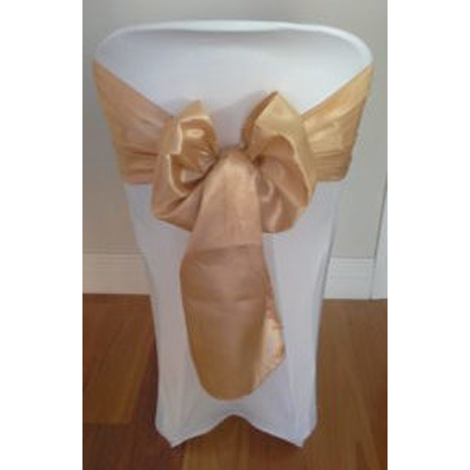 Gold Taffeta Sash