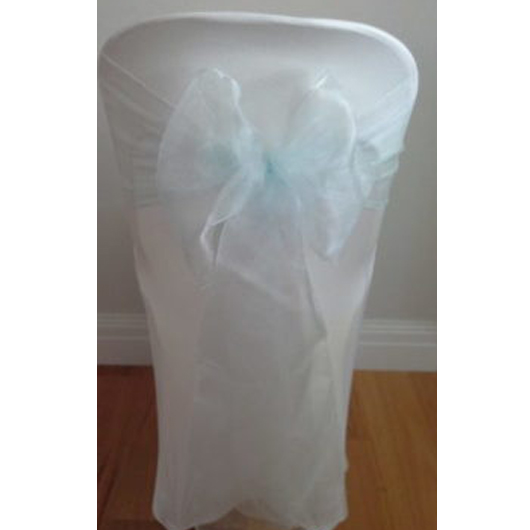 Light Blue Organza Sash